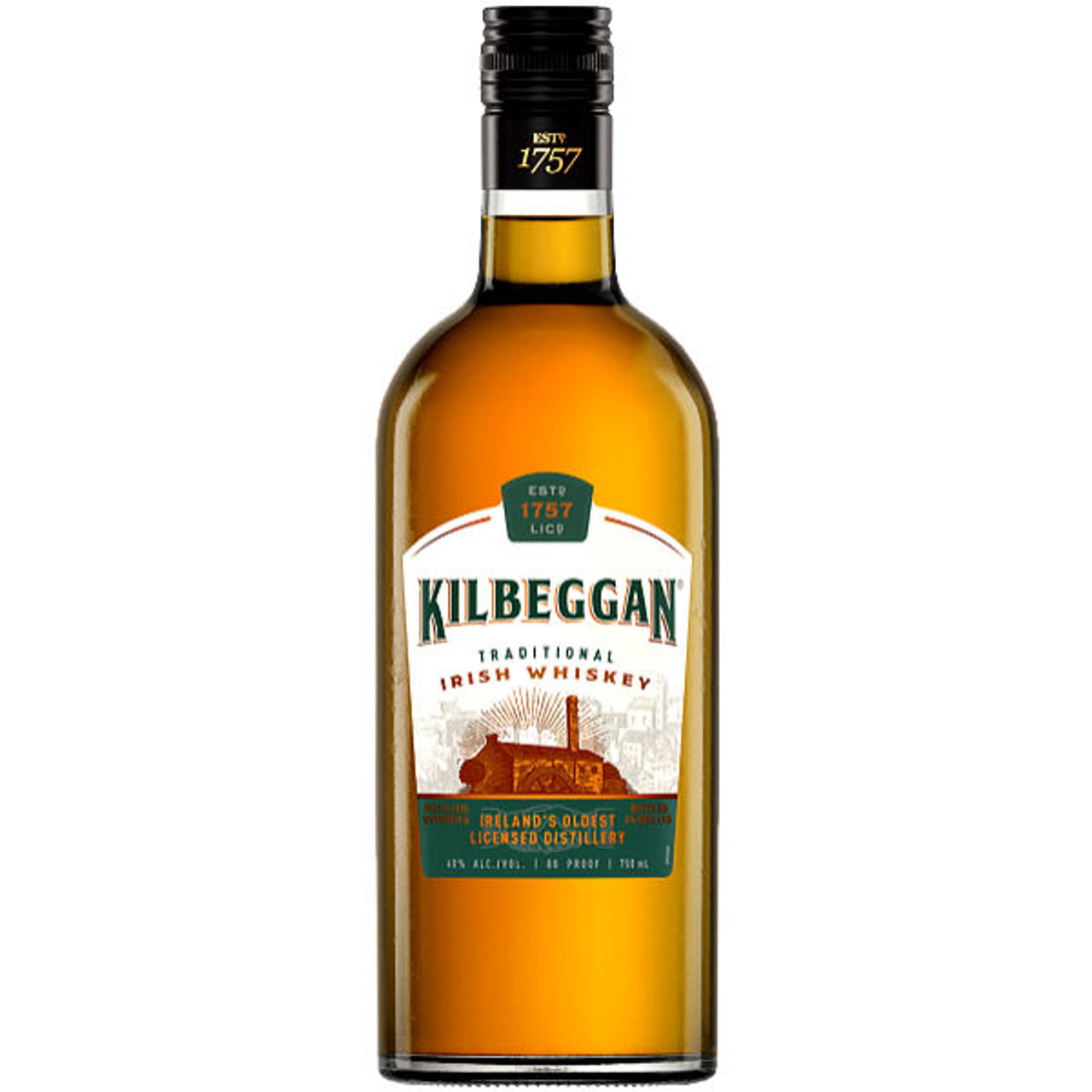 Whiskey 750ml Kilbeggan Irish