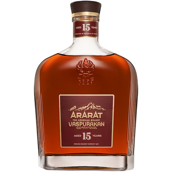 Ararat Vaspurakan 15 Year Old Armenia Brandy 750ml