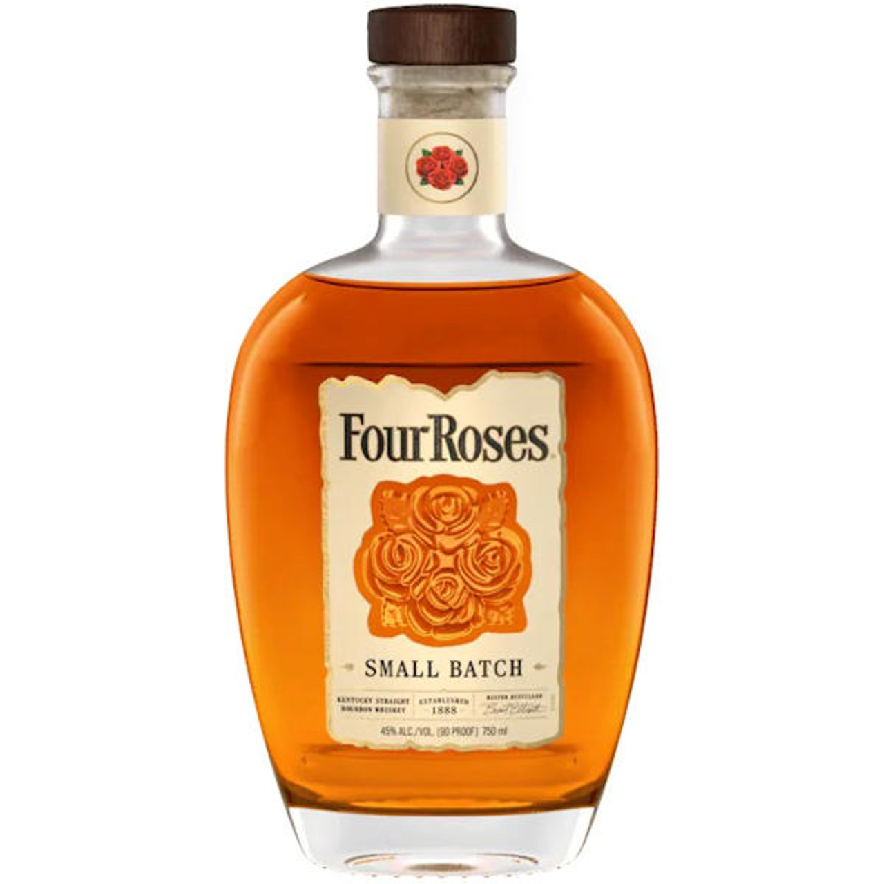 FOUR ROSES SMALL BATCH KENTUCKY STRAIGHT BOURBON WHISKEY 750 ML - Cork 'N'  Bottle