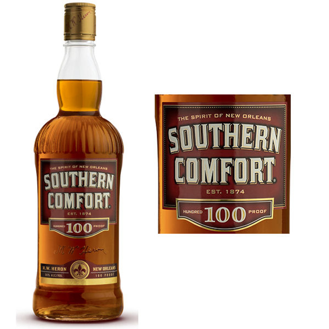Southern Comfort Whiskey Liqueur 100 Proof 750ml