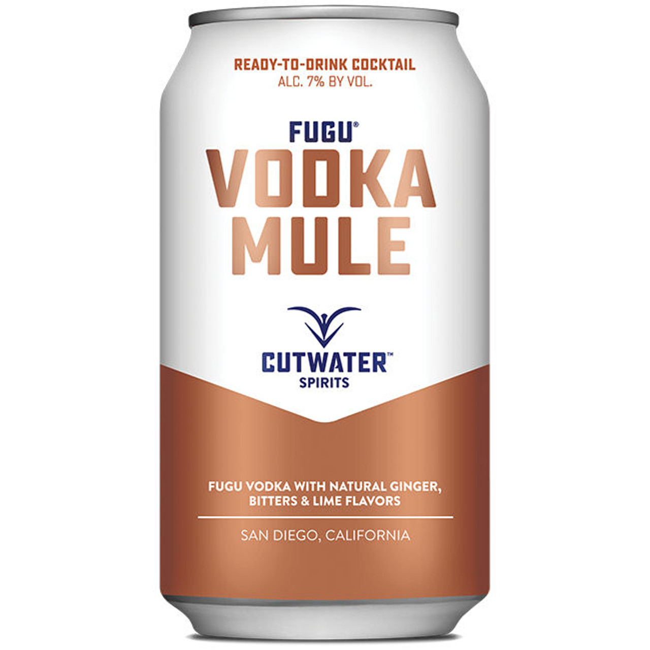 Cutwater Spirits Fugu Vodka Mule Ready-To-Drink 4-Pack 12oz