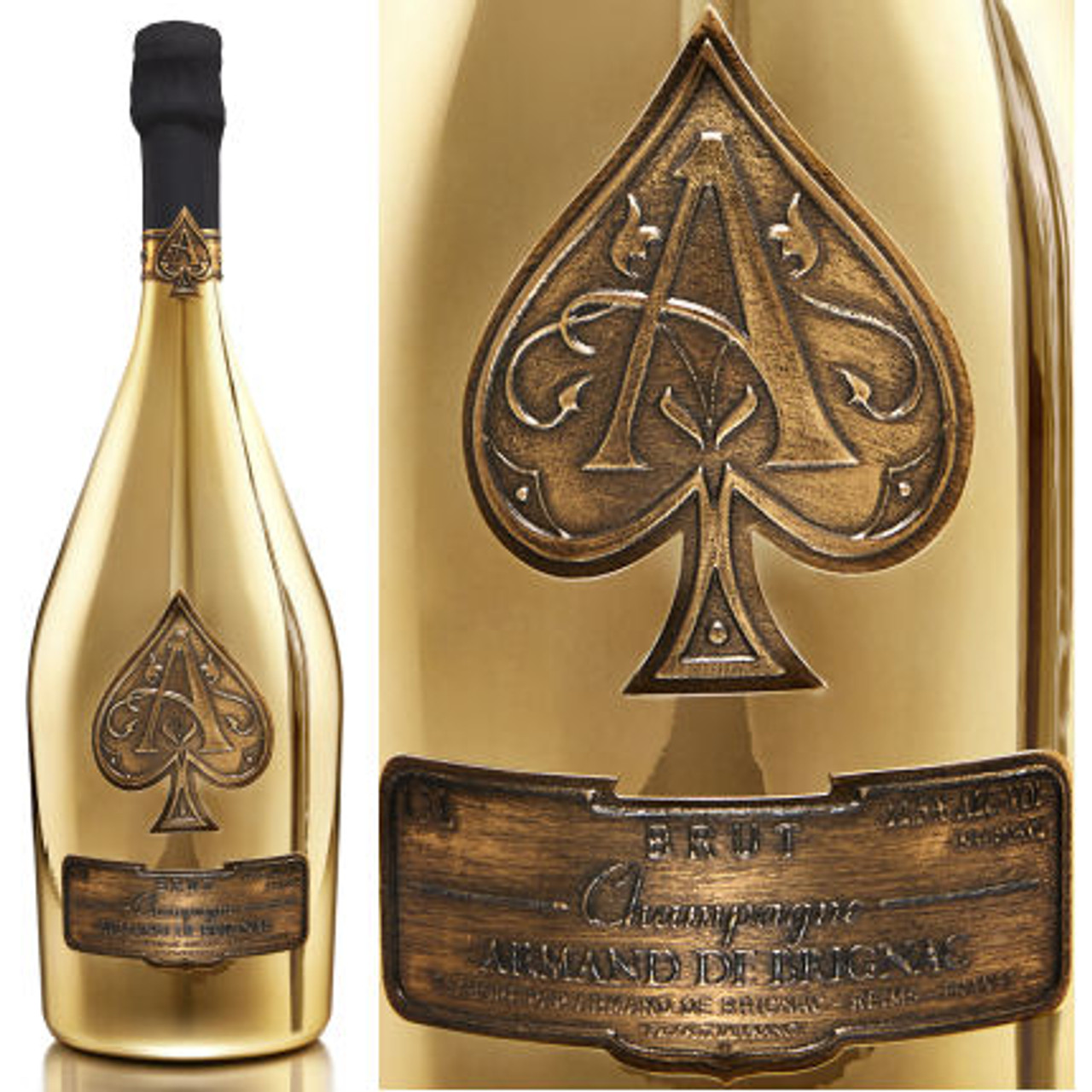 Armand de Brignac Brut Gold Champagne NV 1.5L Rated 94W&S