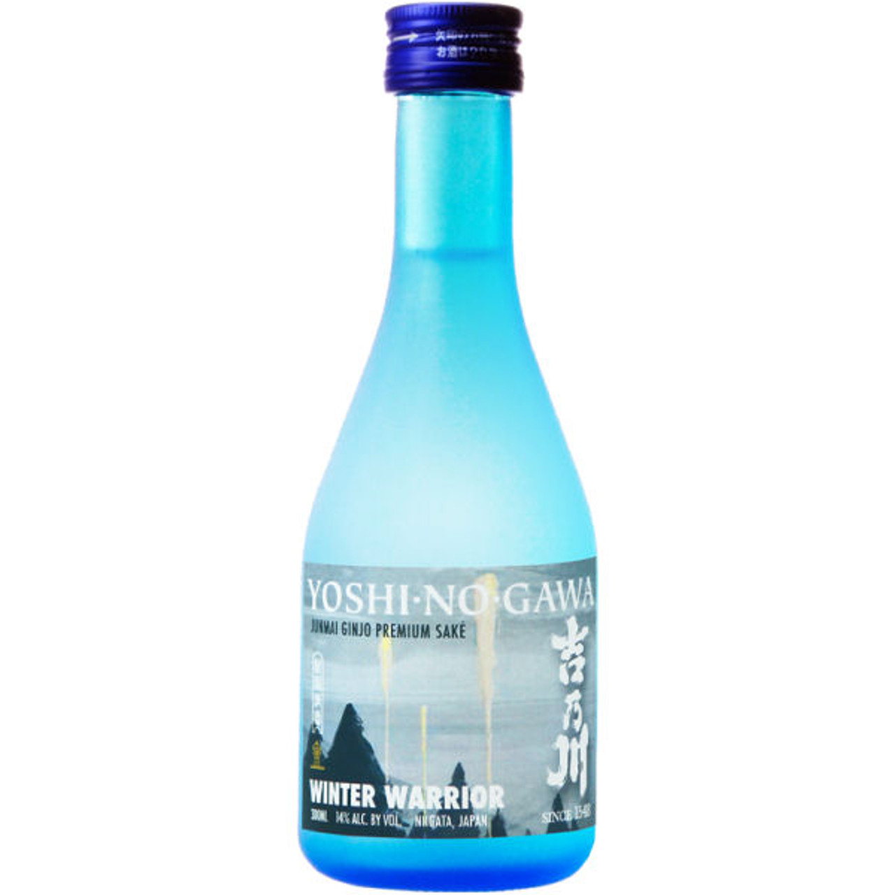 Yoshinogawa Winter Warrior Junmai Ginjo Sake 300ml