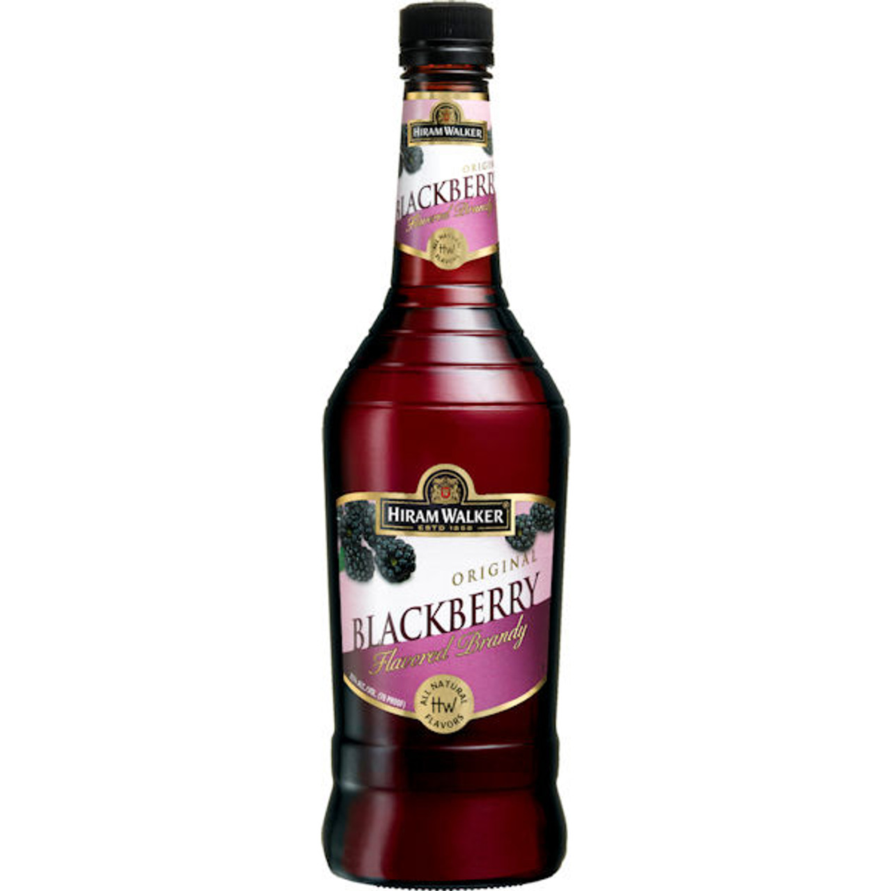 Hiram Walker Blackberry Flavored Brandy 1L