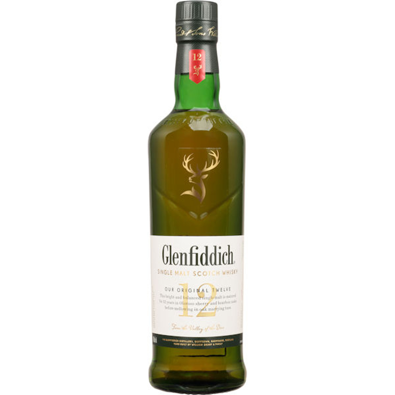 Glenfiddich Our Original 12 Year Old Speyside Single Malt Scotch 750ml