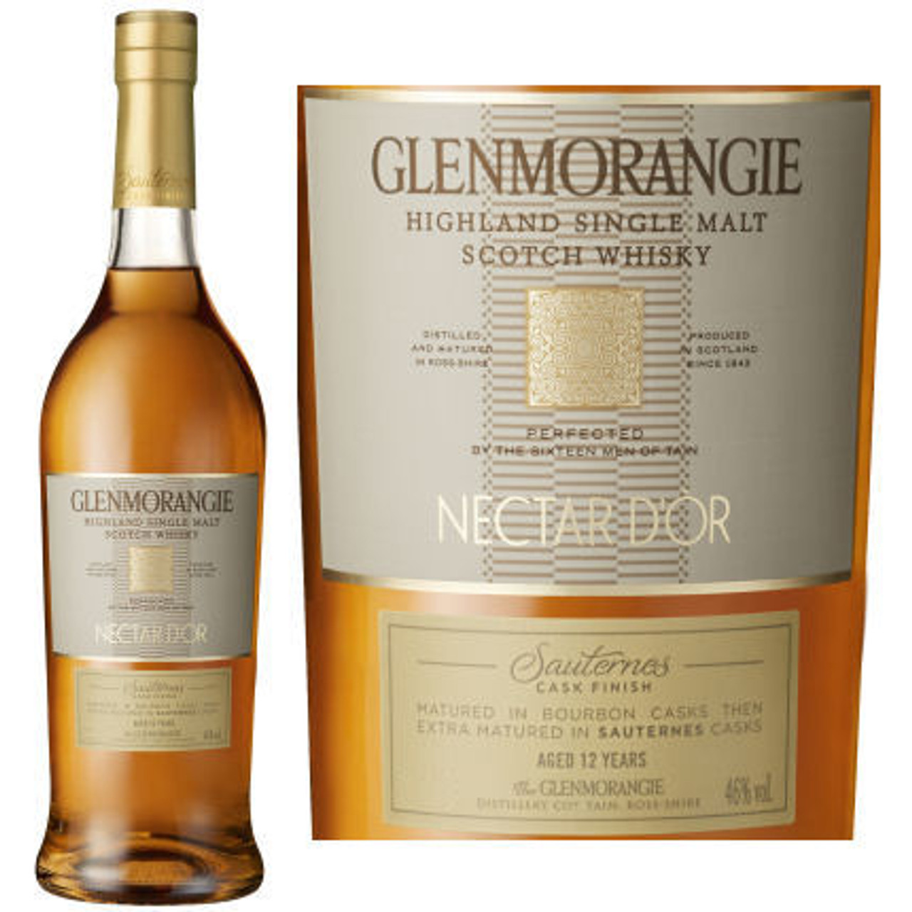 Glenmorangie The Nectar d'Or 12 Year Old Single Malt Scotch 750ml Rated 95WE