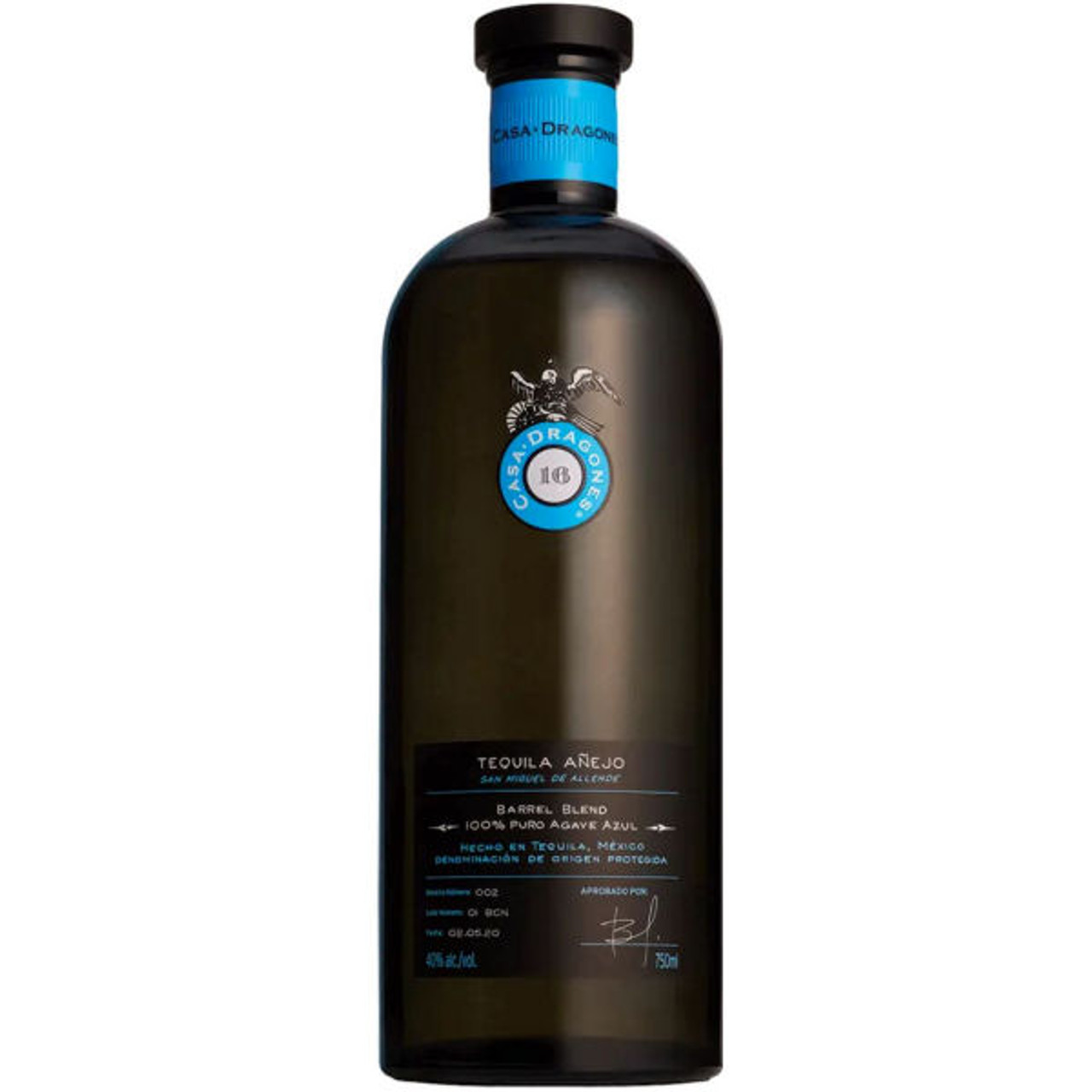 CASA DRAGONES テキーラ Casa Dragones Blanco Tequila – 100% Blue Agave Silver Tequila