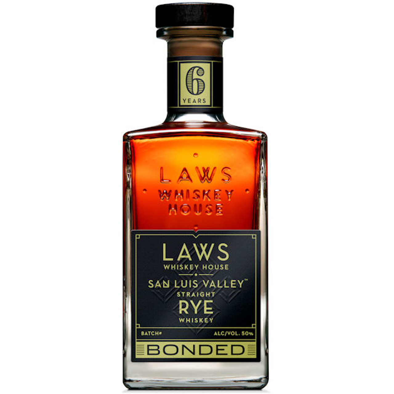 Laws Whiskey House San Luis Valley Bonded Straight Rye