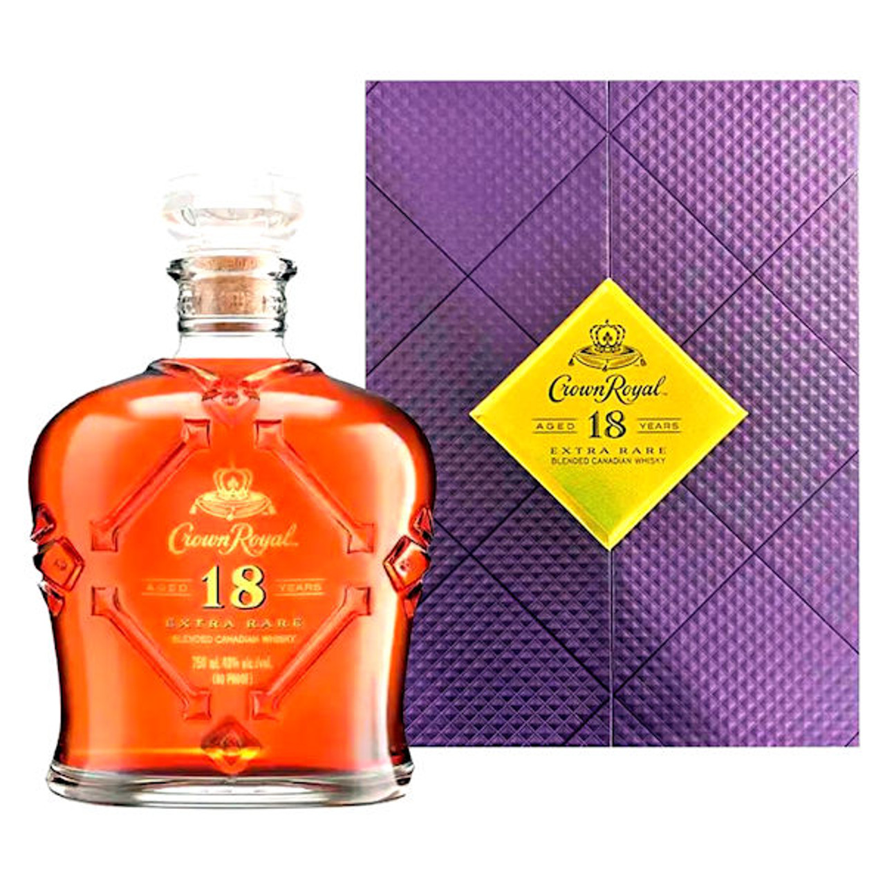 Crown Royal 18 Year Old Extra Rare Canadian Whisky 750ml