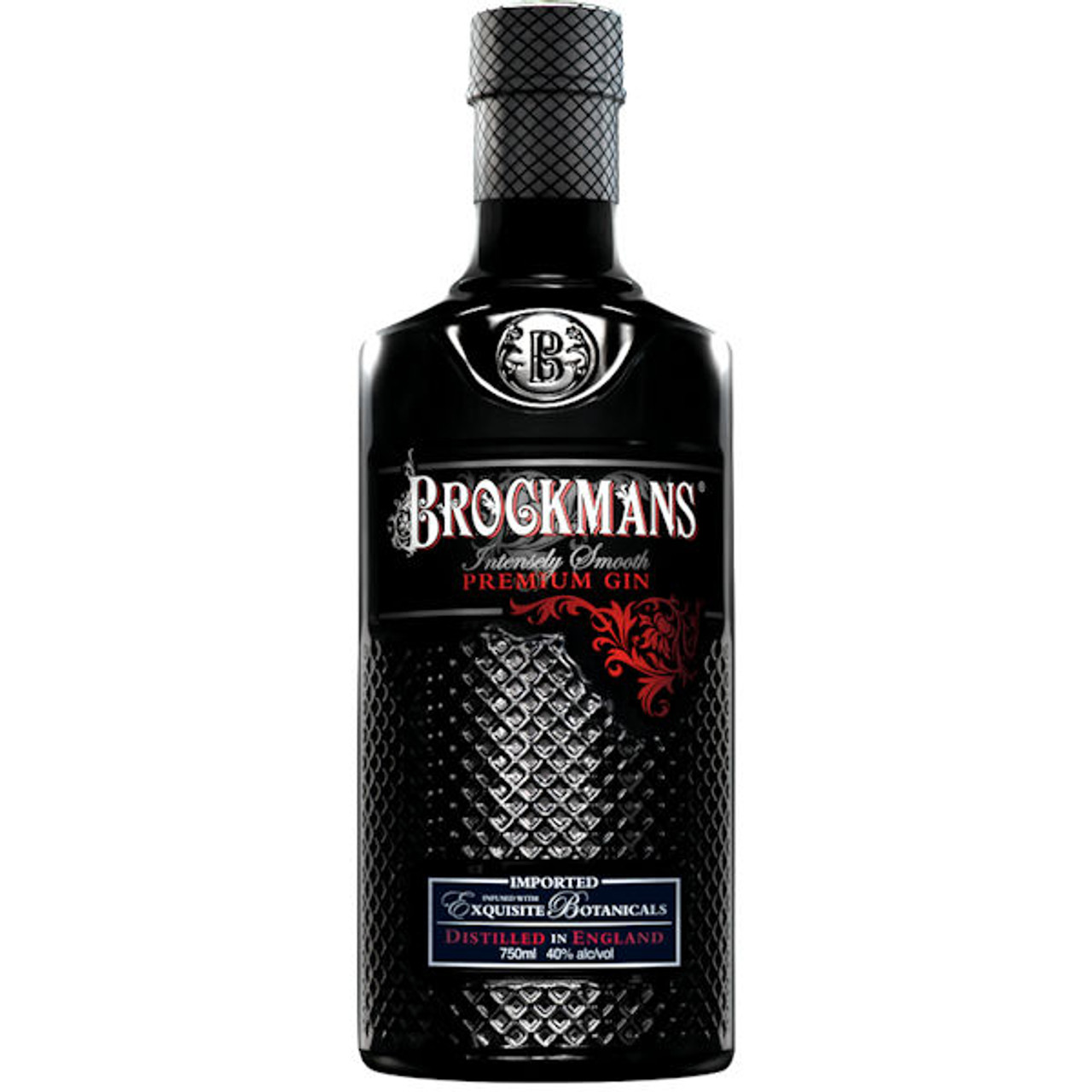Gin English Intensely Smooth Brockman\'s 750ml
