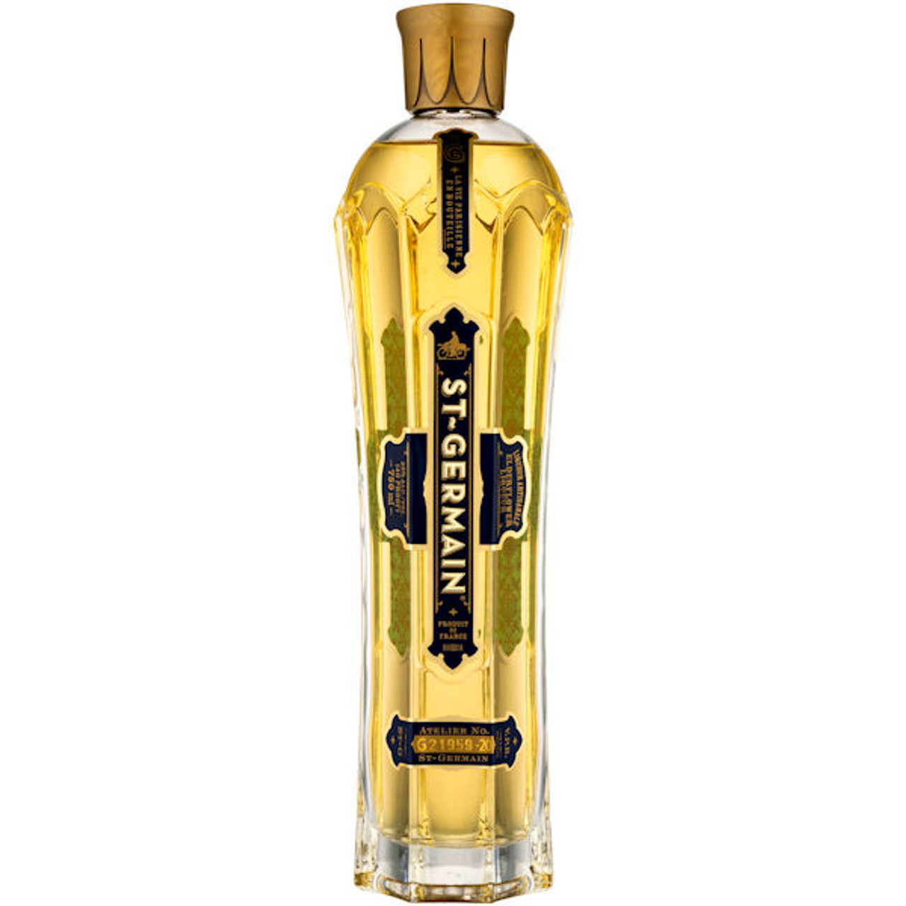 EMPTY St Germain Elderflower Liqueur Bottle, 750ml 12” Bottle