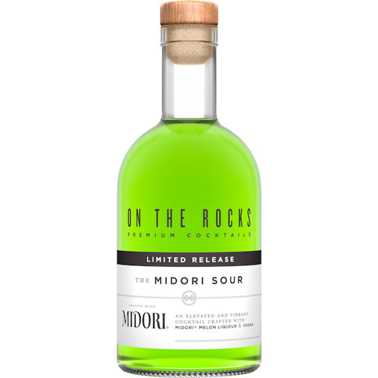 On The Rocks Midori Sour Ready To Drink Cocktail 375ml