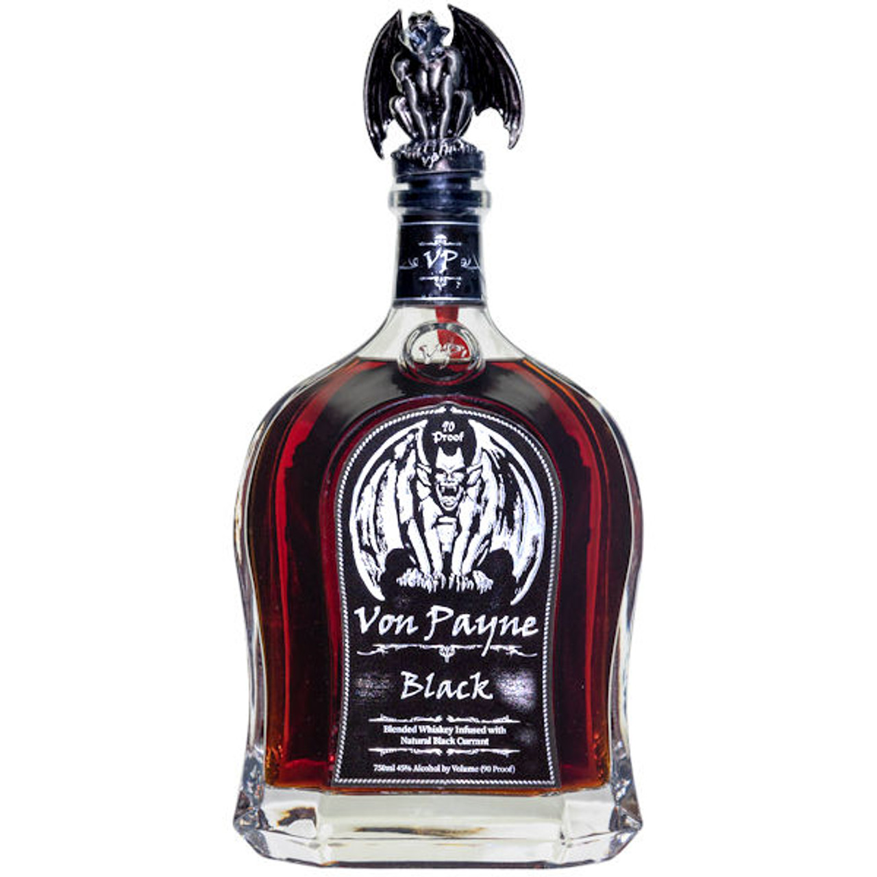 Von Payne Black Blended Whiskey 750ml