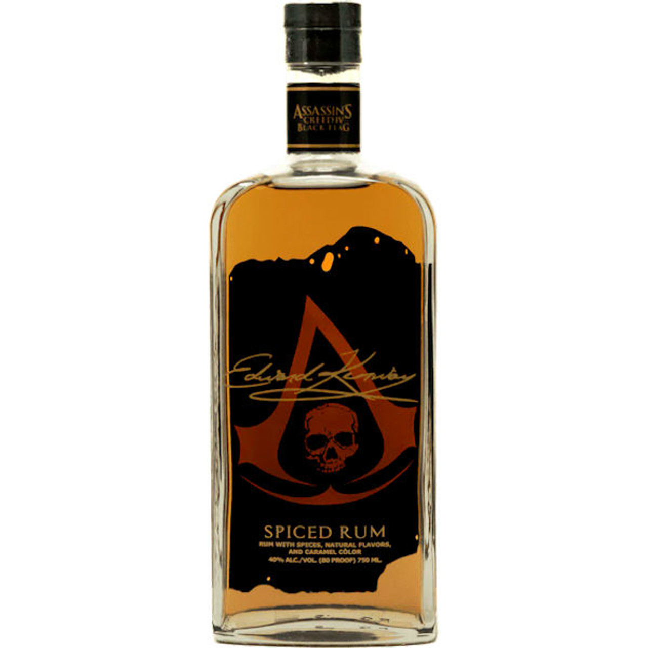 Assassin's Creed Black Flag: Edward Kenway Spiced Rum 750ml