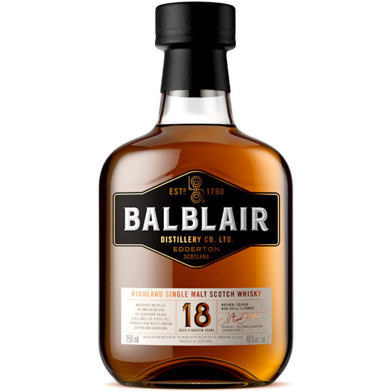 BALBLAIR 18年 ウイスキー Balblair 18 Year Old Highland Single Malt Scotch 750ml