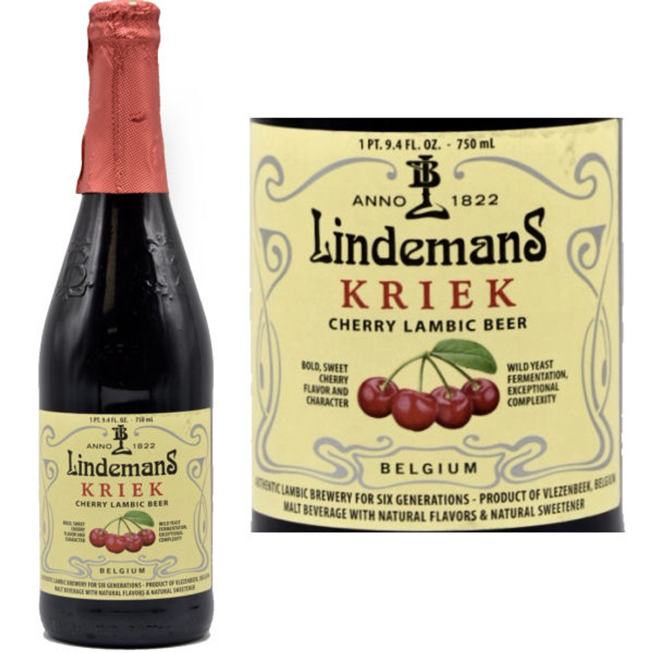 Acheter Lambic Kriek - Bière Belge à la Cerise - Alc. 4,5% vol - SPAR Macot  La Plagne Bellecote
