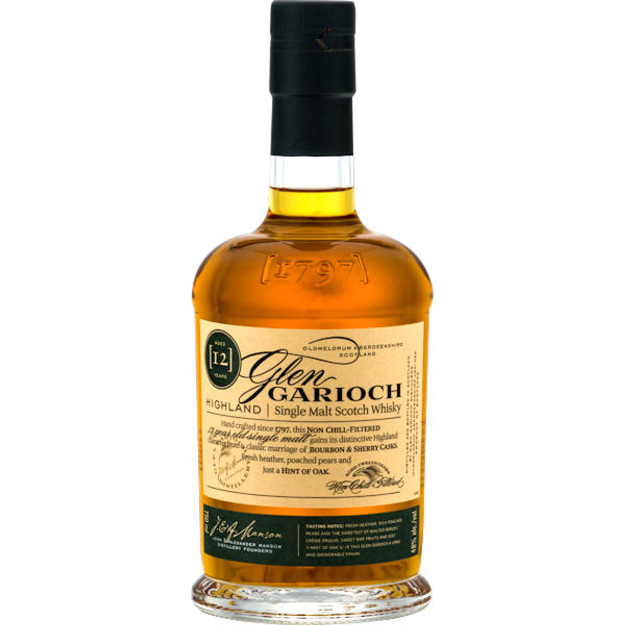 Glen Garioch Single Malt Scotch2012 北斗の拳 Glen Garioch 12 Year Old Highland Single Malt Scotch 750ml