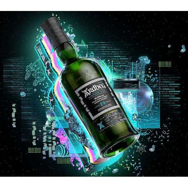 Ardbeg 23年 シングルモルトウイスキー 700ml Ardbeg Vintage Y2K 23 Year Old Islay Single Malt Scotch