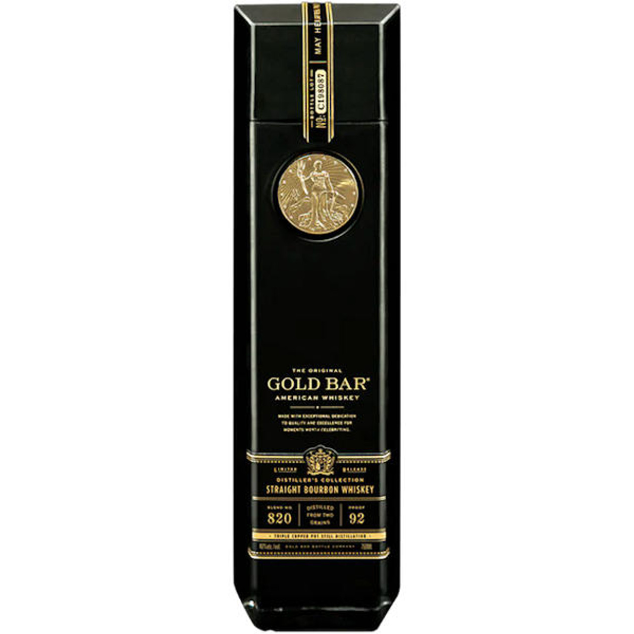Gold Bar Black Double Cask Blend 820 American Whiskey 750ml
