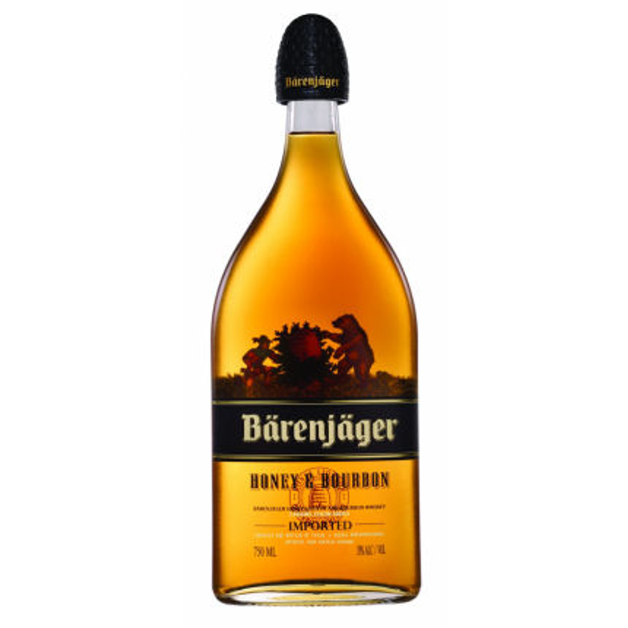 バレンイエガー　Barenjager Bärenjäger Honey & Bourbon Liqueur 1L - Exit 9 Wine & Liquor
