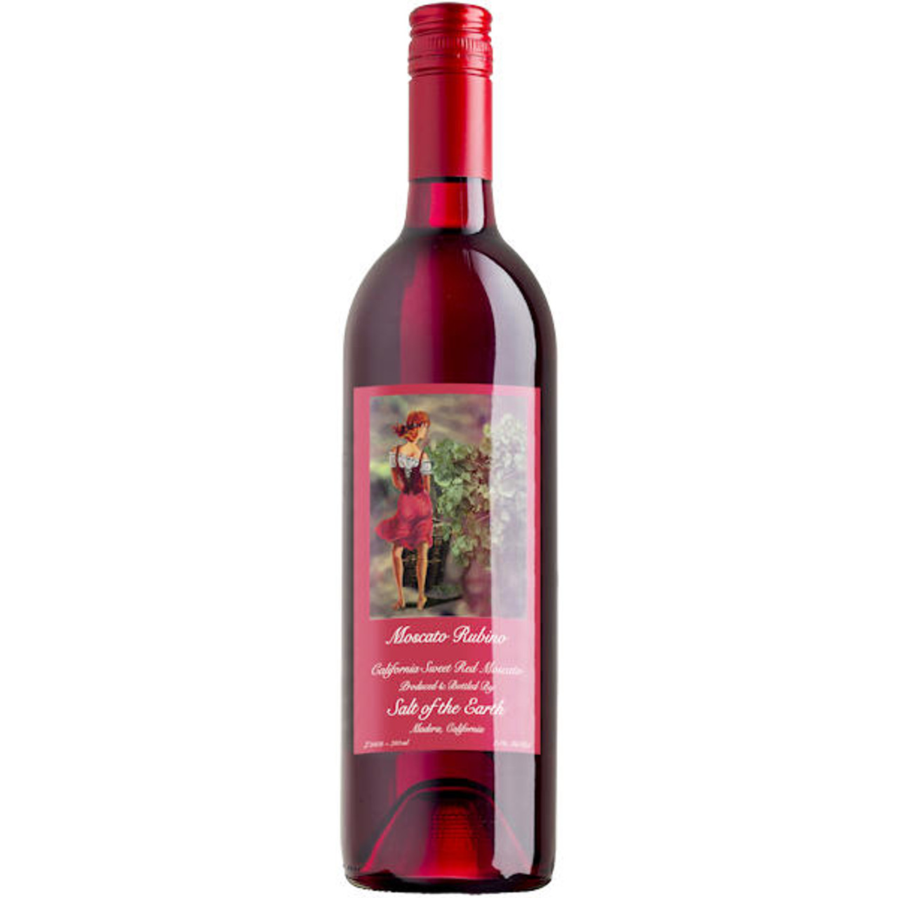 Salt of the Earth Moscato Rubino California Sweet Red Moscato 2021