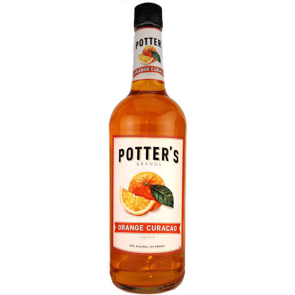 Potter's Orange Curacao Liqueur 1L