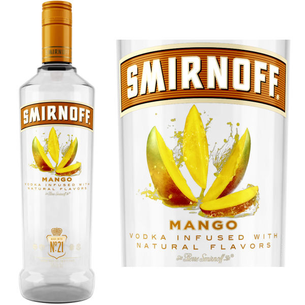 Smirnoff Mango Vodka 750ml