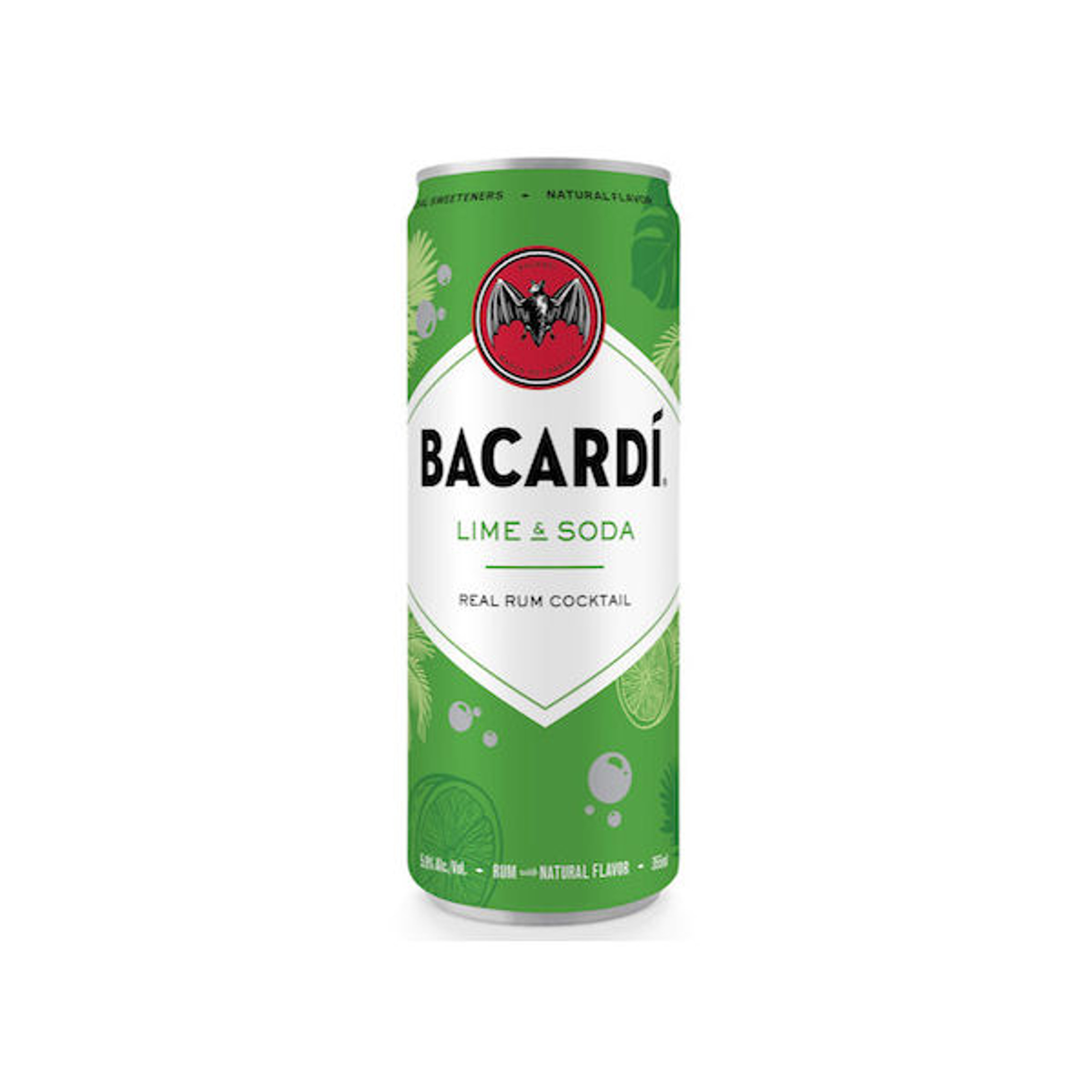 Bacardi Lime & Soda Ready To Drink Cocktail 355ml 4Pack
