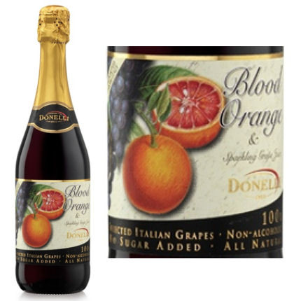 Donelli Blood Orange Flavor Sparkling Grape Juice NA ShopWineDirect