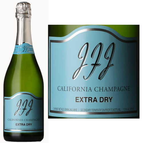 JFJ Extra Dry California Sparkling Champagne NV