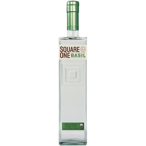 Square One Organic Basil Flavored Vodka 750ml855886001302