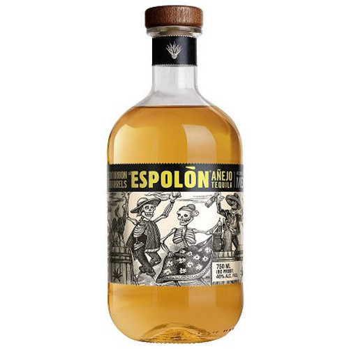 Espolon Bourbon Barrel Finished Anejo Tequila 750ml