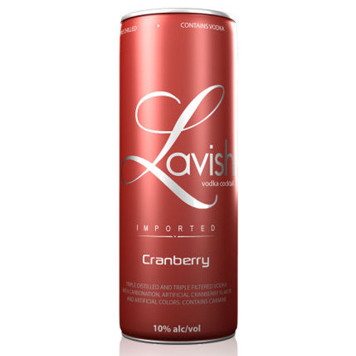 Lavish Cranberry Vodka Cocktail Can 355ml