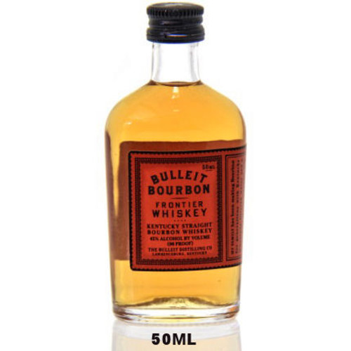 50ml Mini Bulleit Kentucky Straight Bourbon Frontier Whiskey