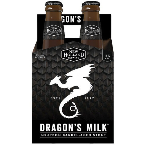 New Holland Dragon's Milk Bourbon Barrel Stout 4pk-12oz Btls