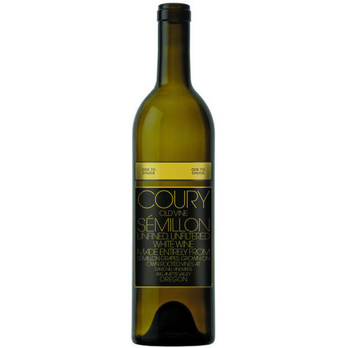 Golden Cluster Ode to Chuck Willamette Old Vine Semillon