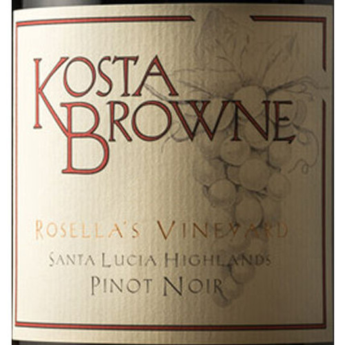 Kosta Browne Rosella's Vineyard Santa Lucia Highlands Pinot Noir