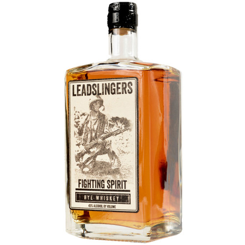 Leadslingers Fighting Spirit Rye Whiskey 750ml