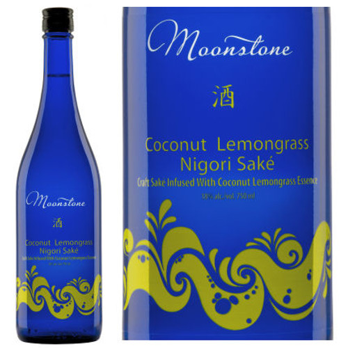 Moonstone Coconut Lemongrass Infused Nigori Sake 375ml