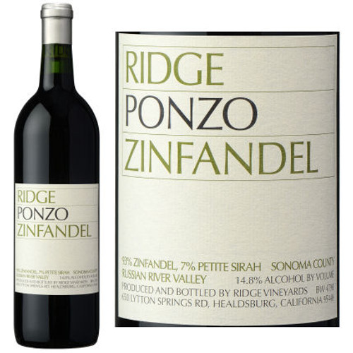 Ridge Ponzo Russian River Zinfandel