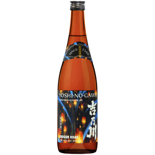 Yoshinogawa Shogun Road Gensen Karakuchi Sake 720ml