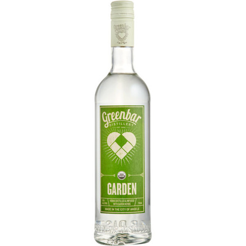 Greenbar Garden Organic Vodka 750ml