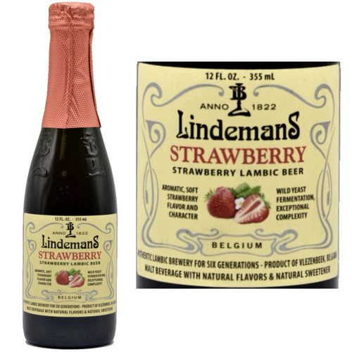 Lindemans Strawberry Lambic (Belgium) 12oz