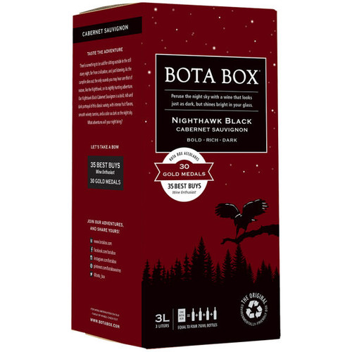 Bota Box Nighthawk Black Cabernet