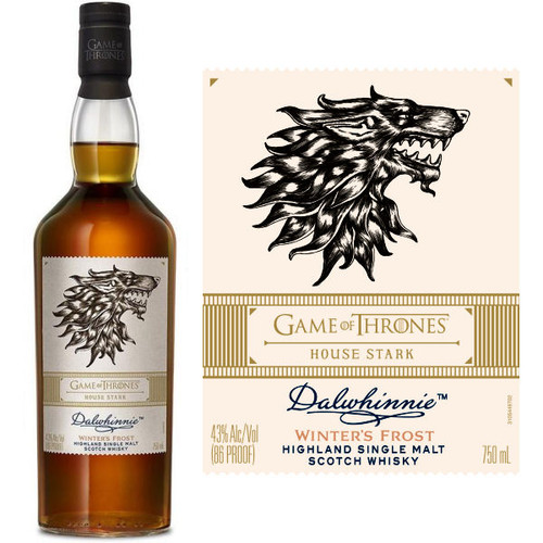 Dalwhinnie Game of Thrones House Stark Highland Single Malt Scotch 750ml