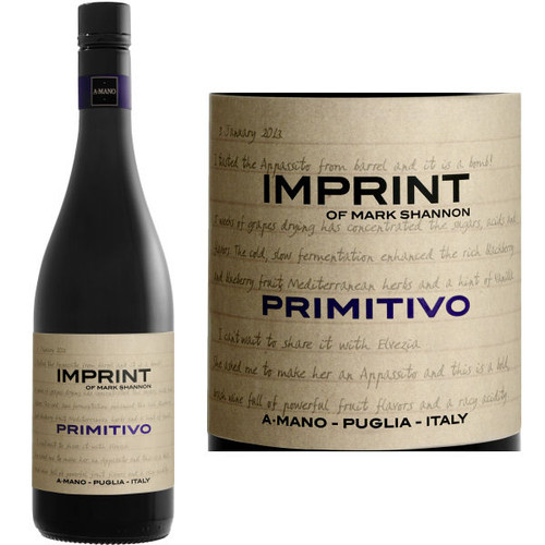 A Mano Imprint Primitivo Puglia IGT