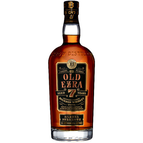 Old Ezra Brooks 7 Year Old Barrel Strength Kentucky Straight Bourbon Whiskey 750ml