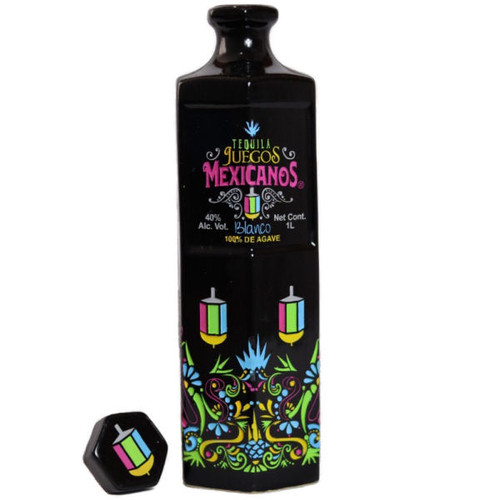 Juegos Mexicanos Anejo Cristal Tequila 1L | ShopWineDirect