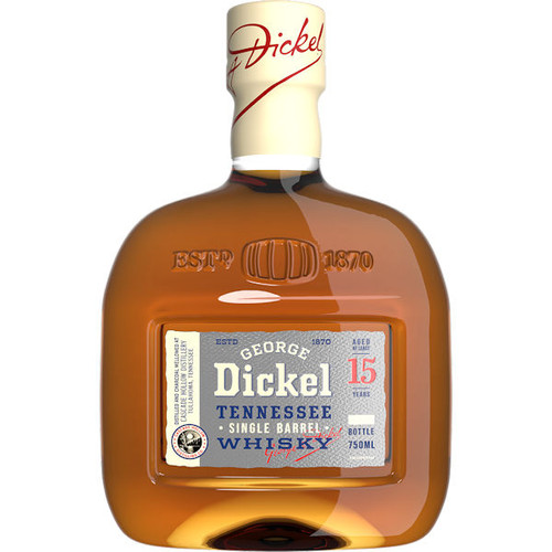 George Dickel 15 Year Old Single Barrel Whisky 750ml