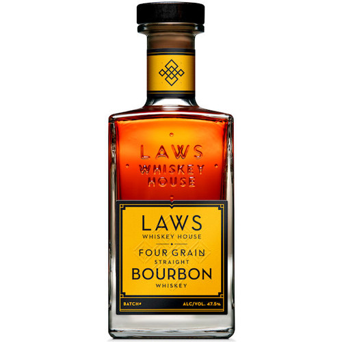 Laws Whiskey House Four Grain Straight Bourbon Whiskey 750ml